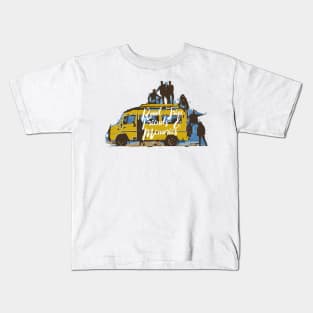 Road Trip, Friends & Memories Kids T-Shirt